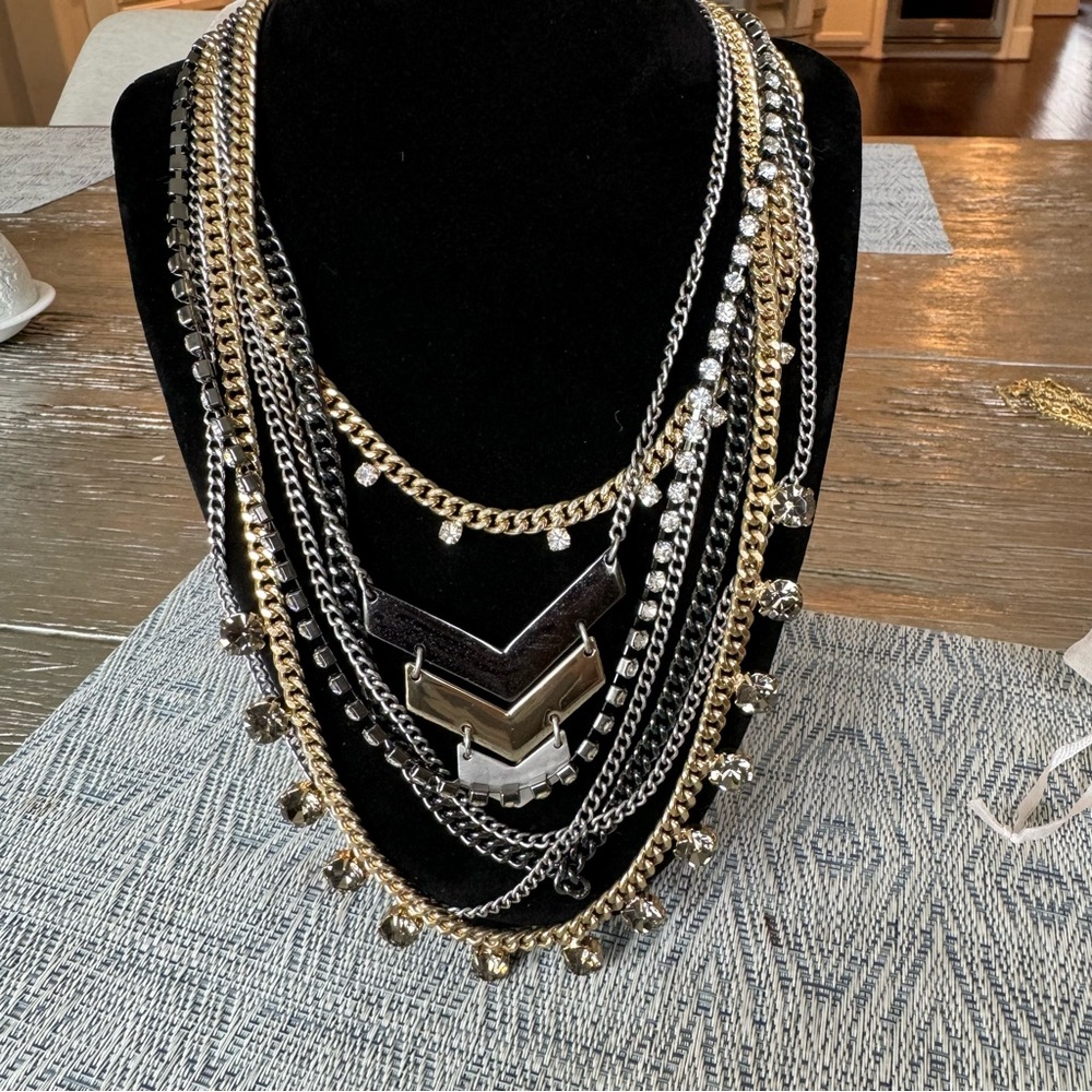 NWT Express Multiple Layered Necklaces
